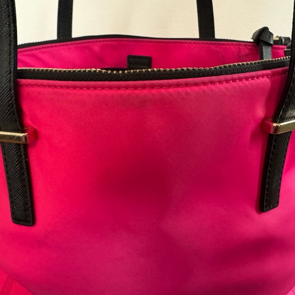 Kate Spade Pink and Black Nylon Tote - Picture 4 of 15